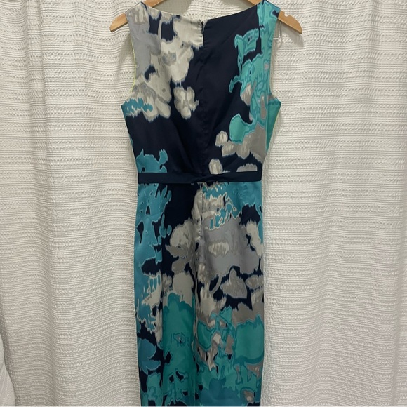 Tahari watercolor dress - Picture 2 of 7